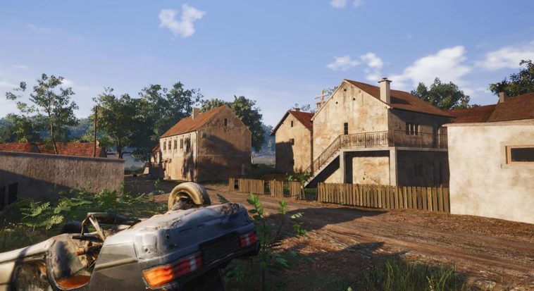 SCUM para desabilitar o efeito de profundidade de campo (desfoque do fundo)