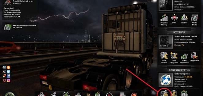 Guia para Euro Truck Simulator 2 dinheiro fácil e rápido Euro Truck Simulator 2 - Guia 100% Realizado de Transportes