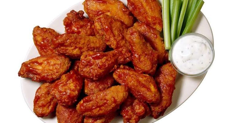Asinhas de frango assadas Low Carb