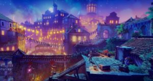 Trine 4 The Nightmare Prince - Guia de localização das Chaves menu principal