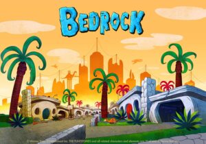 Bedrock sequência de animação Os Flintstones chegando a FOX