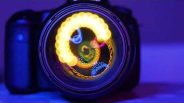 Música Relaxante À frente da lente