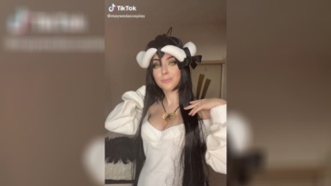 Mayweda cosplay Albedo anime Overlord