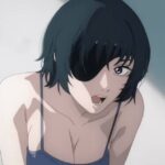 Cosplay de Himeno atrevido do anime Chainsaw Man