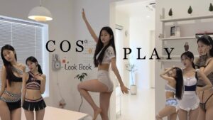 Garota Coreana Cosplay Look Book